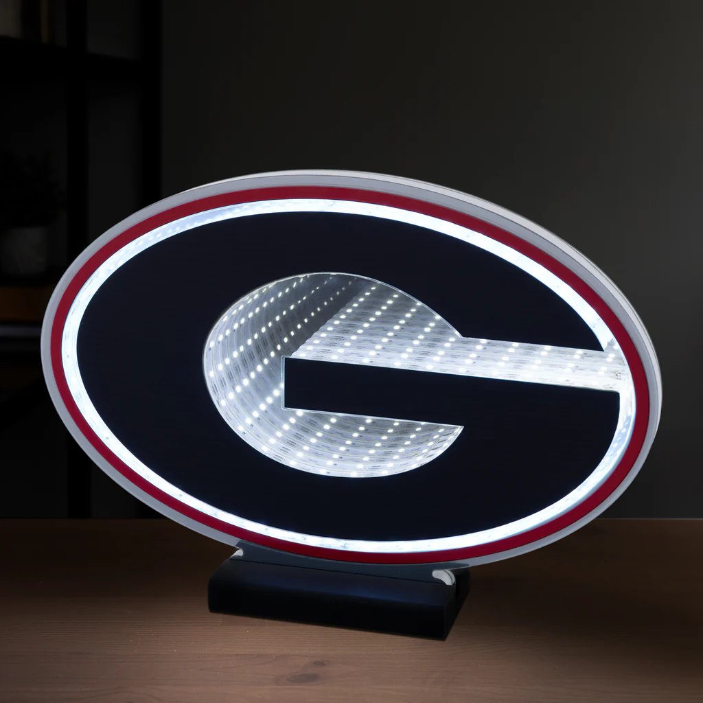 GEORGIA BULLDOGS LED INFINITY LOGO LIGHT