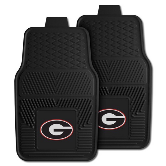 GEORGIA BULLDOGS VINYL CAR MAT SET