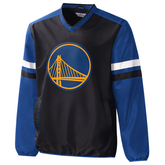 GOLDEN STATE WARRIORS MEN'S BATTER BOX PULLOVER JACKET