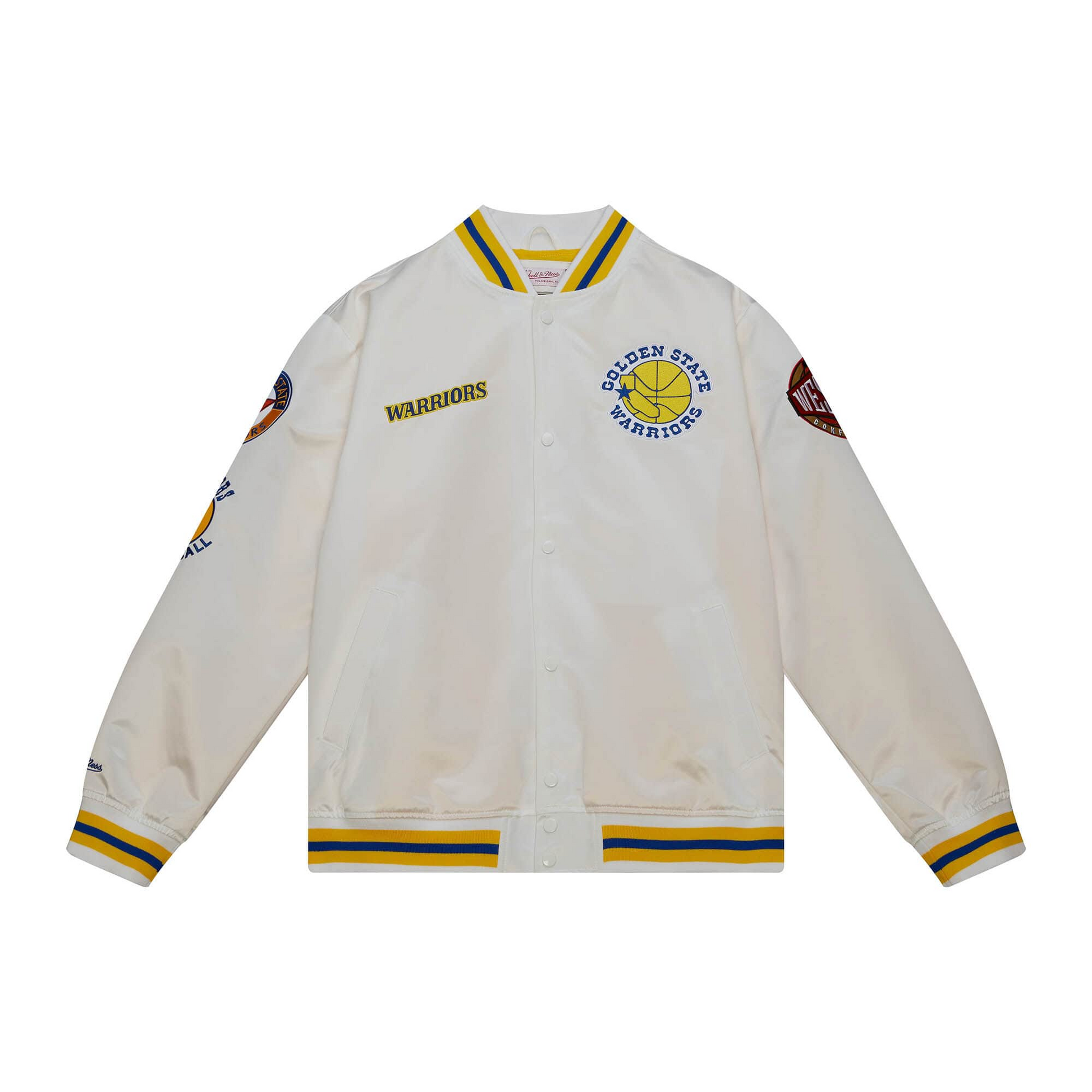 Golden state warriors white championship jacket shop