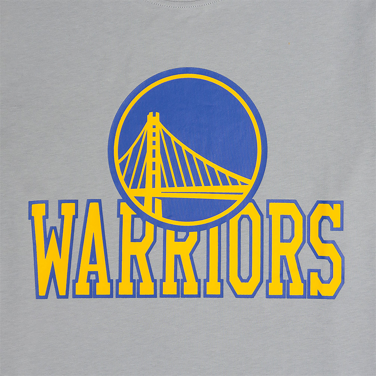 GOLDEN STATE WARRIORS MEN'S TIP OFF T-SHIRT - GRAY