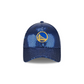 GOLDEN STATE WARRIORS WOMEN'S SEQUIN 9FORTY ADJUSTABLE HAT - BLUE