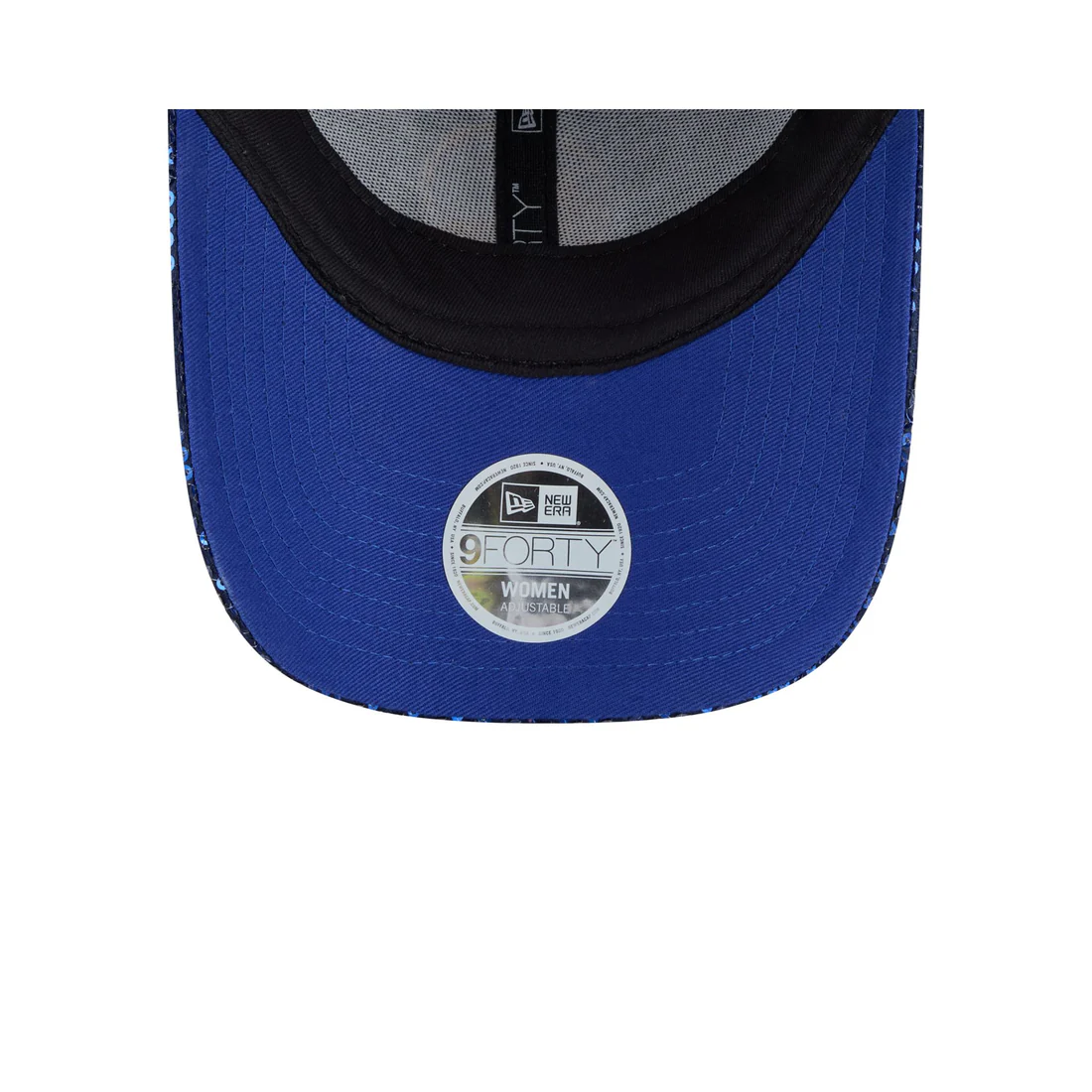 GOLDEN STATE WARRIORS WOMEN'S SEQUIN 9FORTY ADJUSTABLE HAT - BLUE