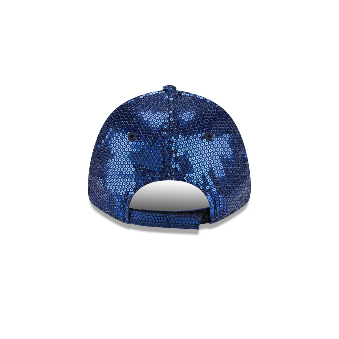 GOLDEN STATE WARRIORS WOMEN'S SEQUIN 9FORTY ADJUSTABLE HAT - BLUE