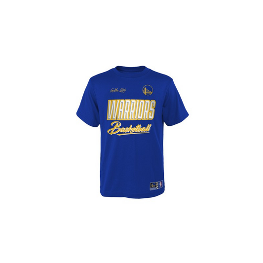 GOLDEN STATE WARRIORS YOUTH COURT VS TRACK T-SHIRT