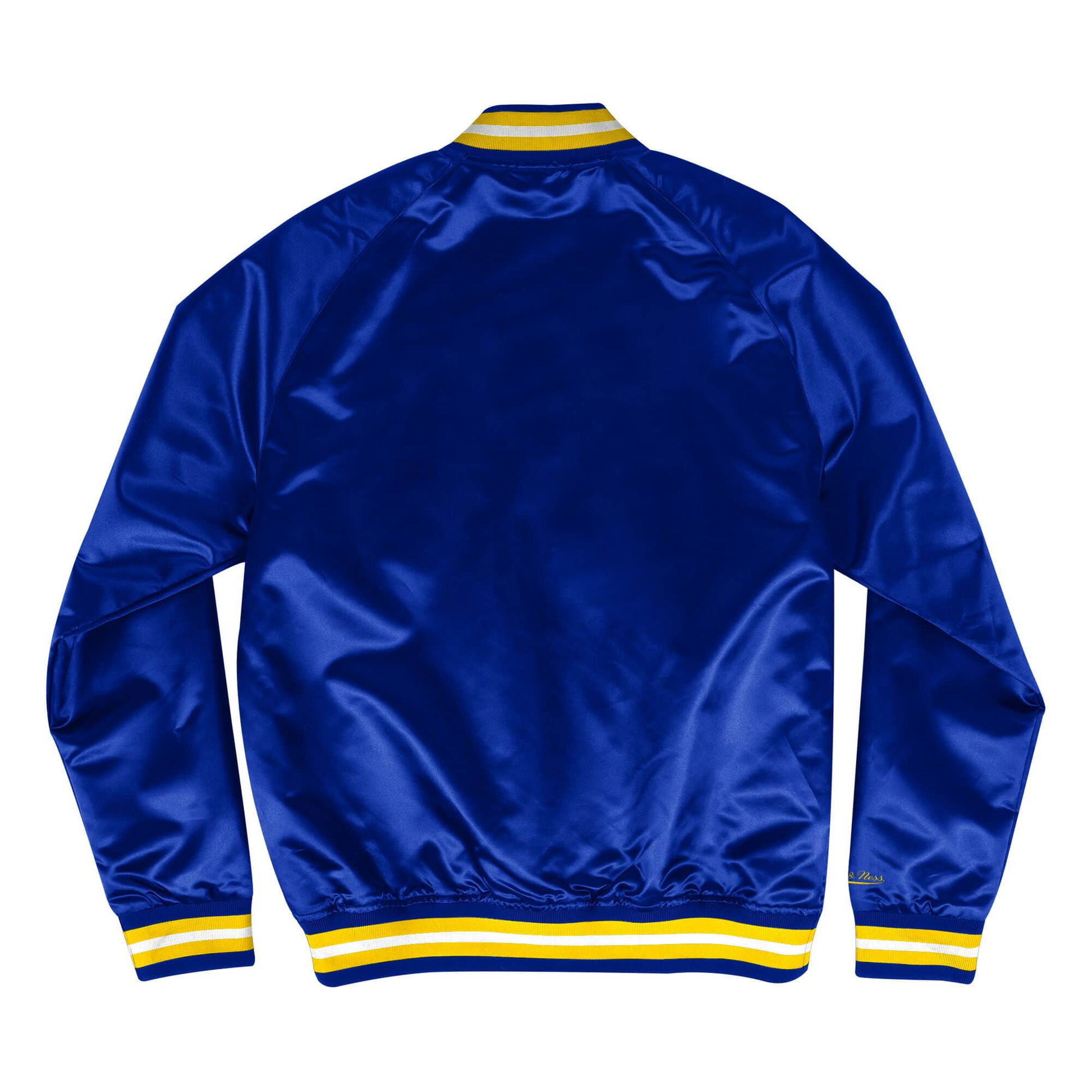 GOLDEN STATE WARRIORS YOUTH MITCHELL NESS SATIN JACKET JR S SPORTS