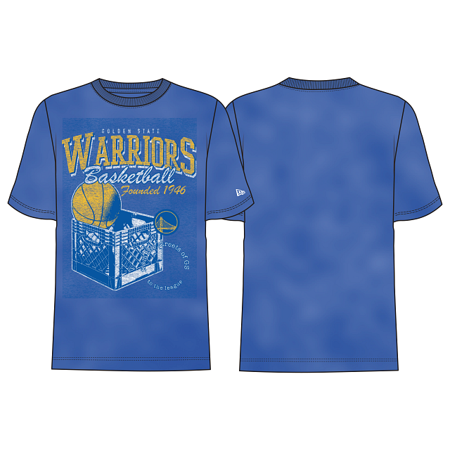 GOLDEN STATE WARRIORS MEN'S OLD SCHOOL SPORT T-SHIRT