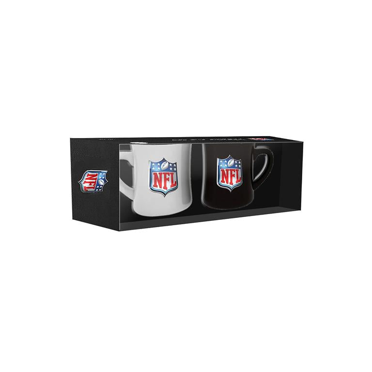 GREEN BAY PACKERS 10OZ CERAMIC CUP 2-PIECE SET 