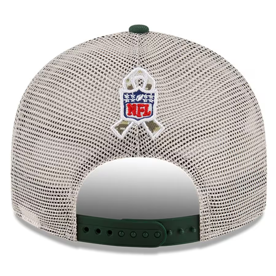 GREEN BAY PACKERS 2023 SALUTE TO SERVICE LOW PROFILE 9FIFTY SNAPBACK