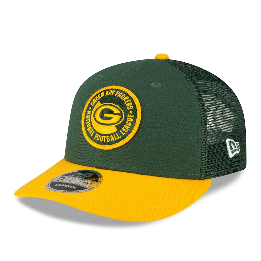 GREEN BAY PACKERS 2023 GORRA SNAPBACK 9FIFTY DE PERFIL BAJO SIDELINE