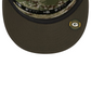 GREEN BAY PACKERS 2025 NFL SALUTE TO SERVICE SPLIT PANEL 9FIFTY SNAPBACK HAT - DARK GREEN