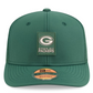 GREEN BAY PACKERS 2025 NFL SIDELINE 9SEVENTY STRETCH-SNAP ADJUSTABLE HAT - GREEN