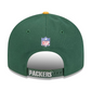 GREEN BAY PACKERS 2026 NFL DRAFT 9FIFTY SNAPBACK HAT - GREEN/GOLD