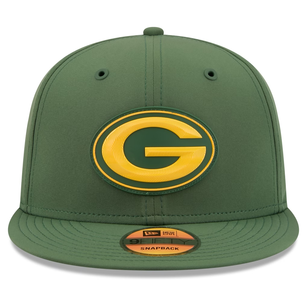 GREEN BAY PACKERS 2026 NFL SIDELINE 9FIFTY SNAPBACK HAT - GREEN