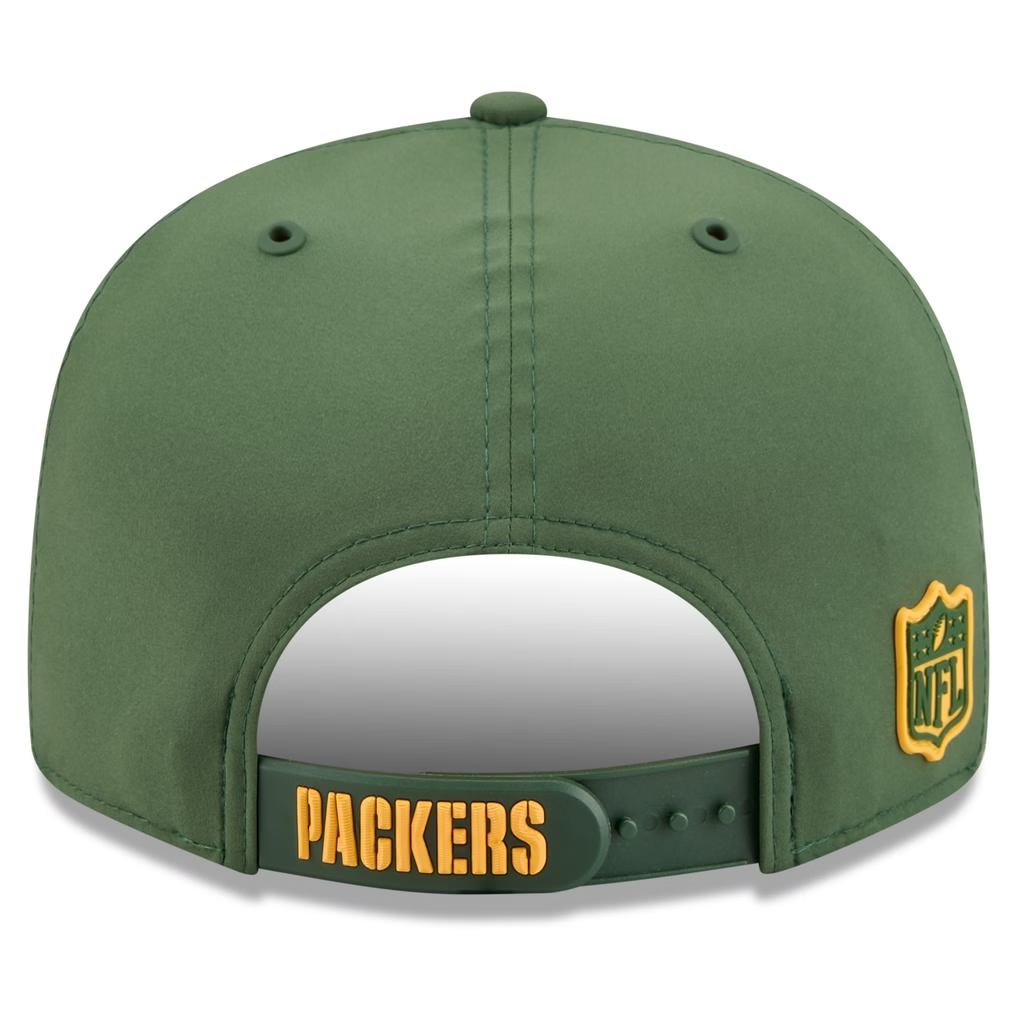 GREEN BAY PACKERS 2026 NFL SIDELINE 9FIFTY SNAPBACK HAT - GREEN