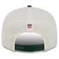 GREEN BAY PACKERS 2026 NFL TRAINING CAMP 9FIFTY SNAPBACK HAT - CHROME WHITE/GREEN
