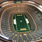 GREEN BAY PACKERS 25 LAYER 3D STADIUM LIGHTED END TABLE