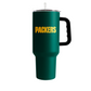 GREEN BAY PACKERS 40OZ. FLIPSIDE TRAVEL TUMBLER WITH HANDLE