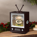GREEN BAY PACKERS 8" VINTAGE TV WATER LANTERN WITH MASCOT