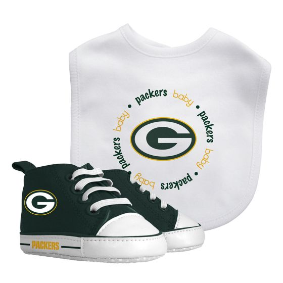 GREEN BAY PACKERS 2-PIECE BABY GIFT SET