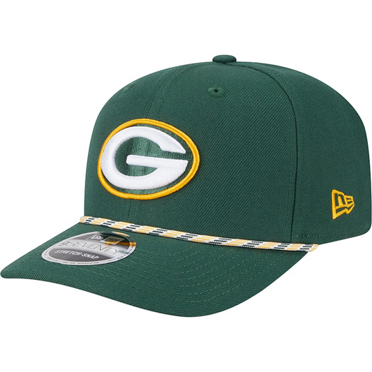 GREEN BAY PACKERS GAMEDAY MULTI ROPE 9SEVENTY STRETCH-SNAP HAT - GREEN