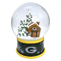 GREEN BAY PACKERS GINGERBREAD HOUSE SNOW GLOBE