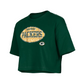 GREEN BAY PACKERS GIRLS NEW ERA  FOOTBALL FLIP SEQUINS BOXY T-SHIRT - GREEN