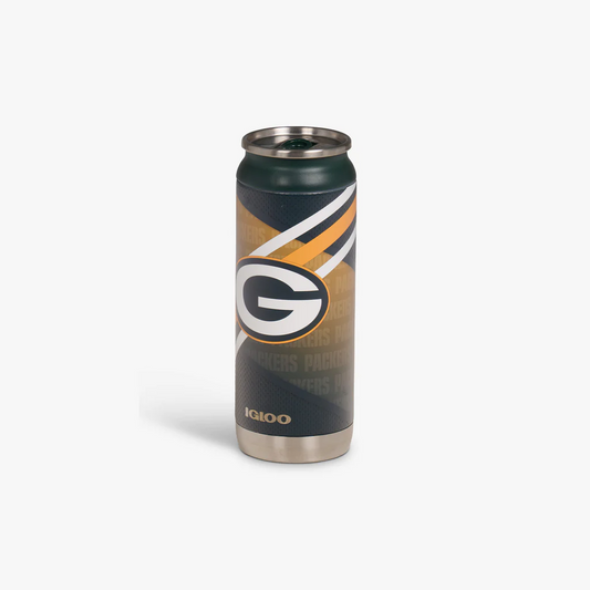 GREEN BAY PACKERS IGLOO 16OZ REUSABLE CAN