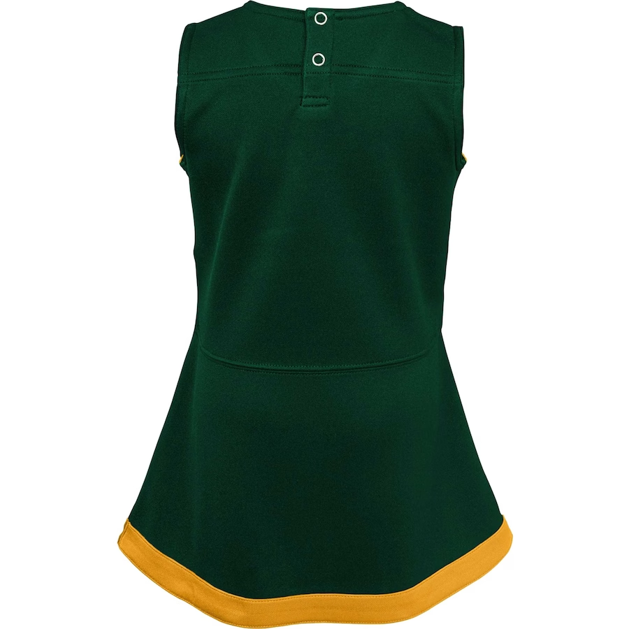 GREEN BAY PACKERS INFANT CHEER CAPTAIN JUMPER DRESS
