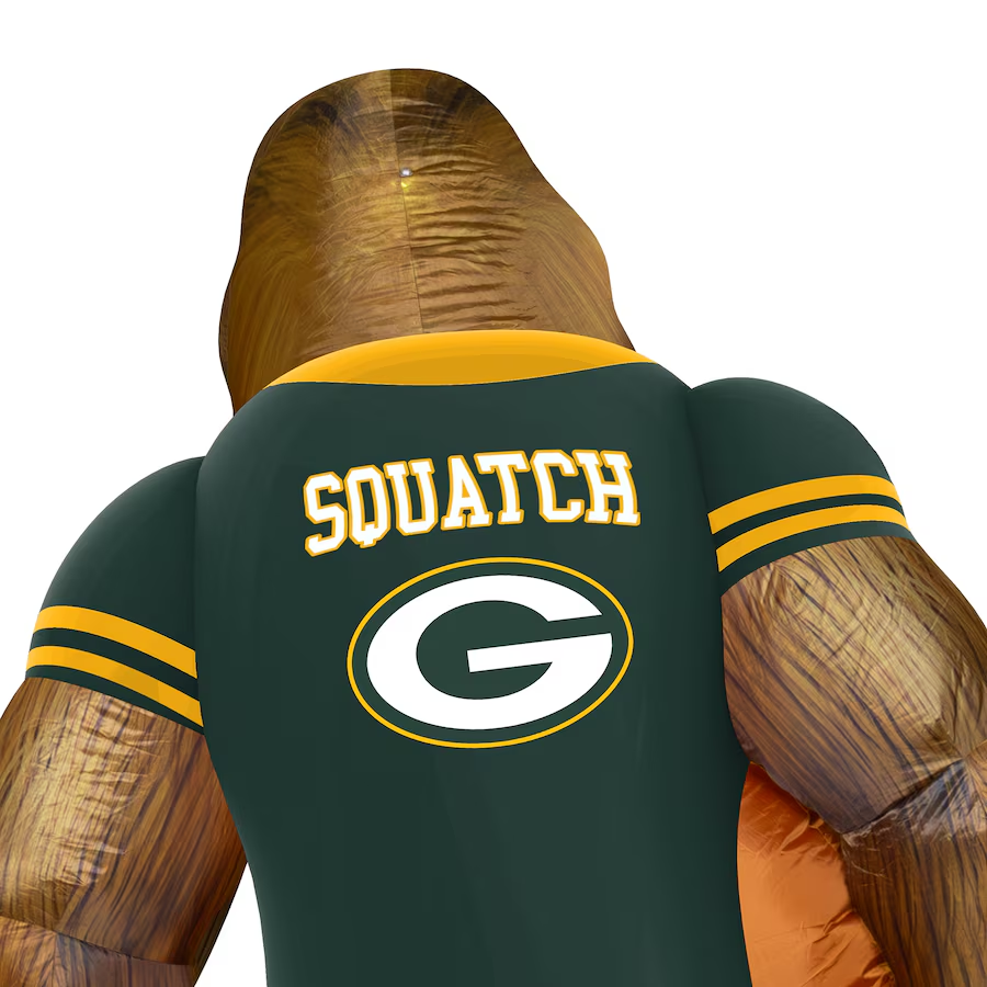 GREEN BAY PACKERS INFLATABLE BIG FOOTBALLER