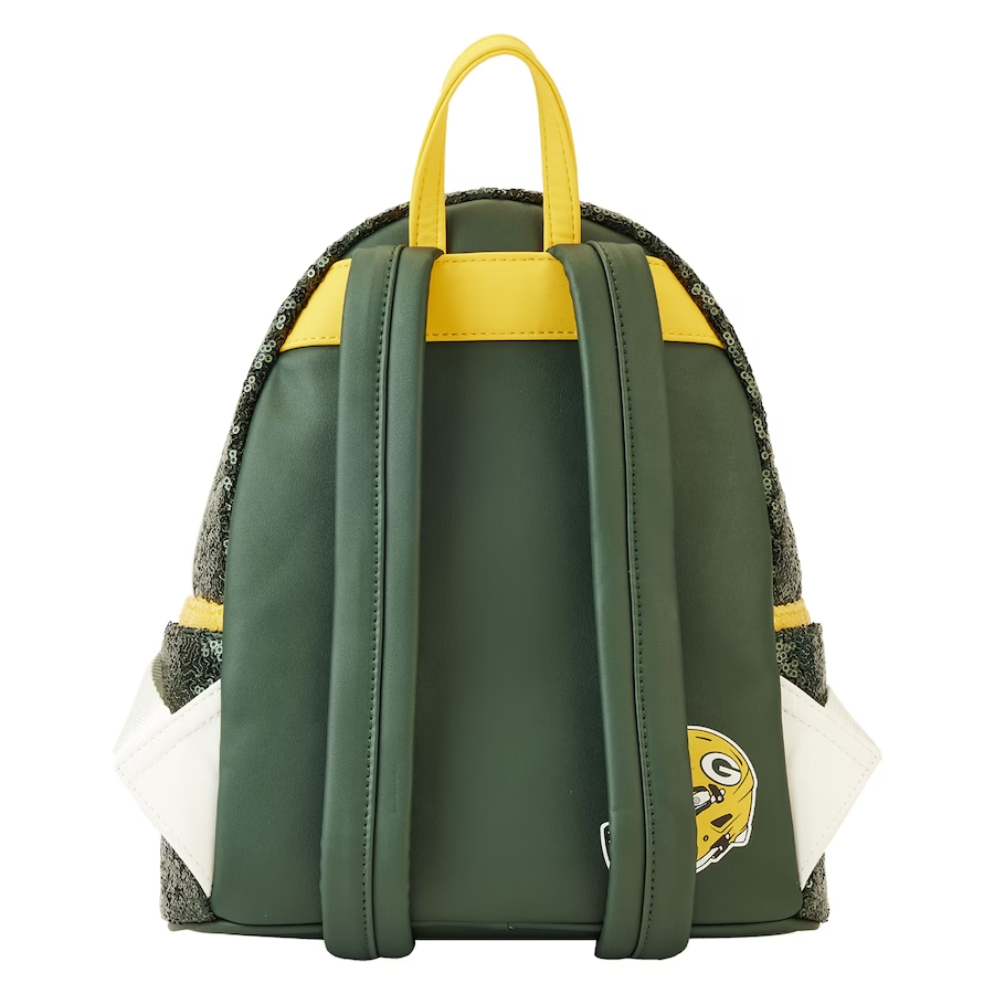 GREEN BAY PACKERS LOUNGEFLY SEQUIN MINI BACKPACK