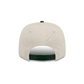 GREEN BAY PACKERS LOYAL CORDUROY 9SEVENTY STRETCH-SNAP ADJUSTABLE HAT - CHROME WHITE/GREEN