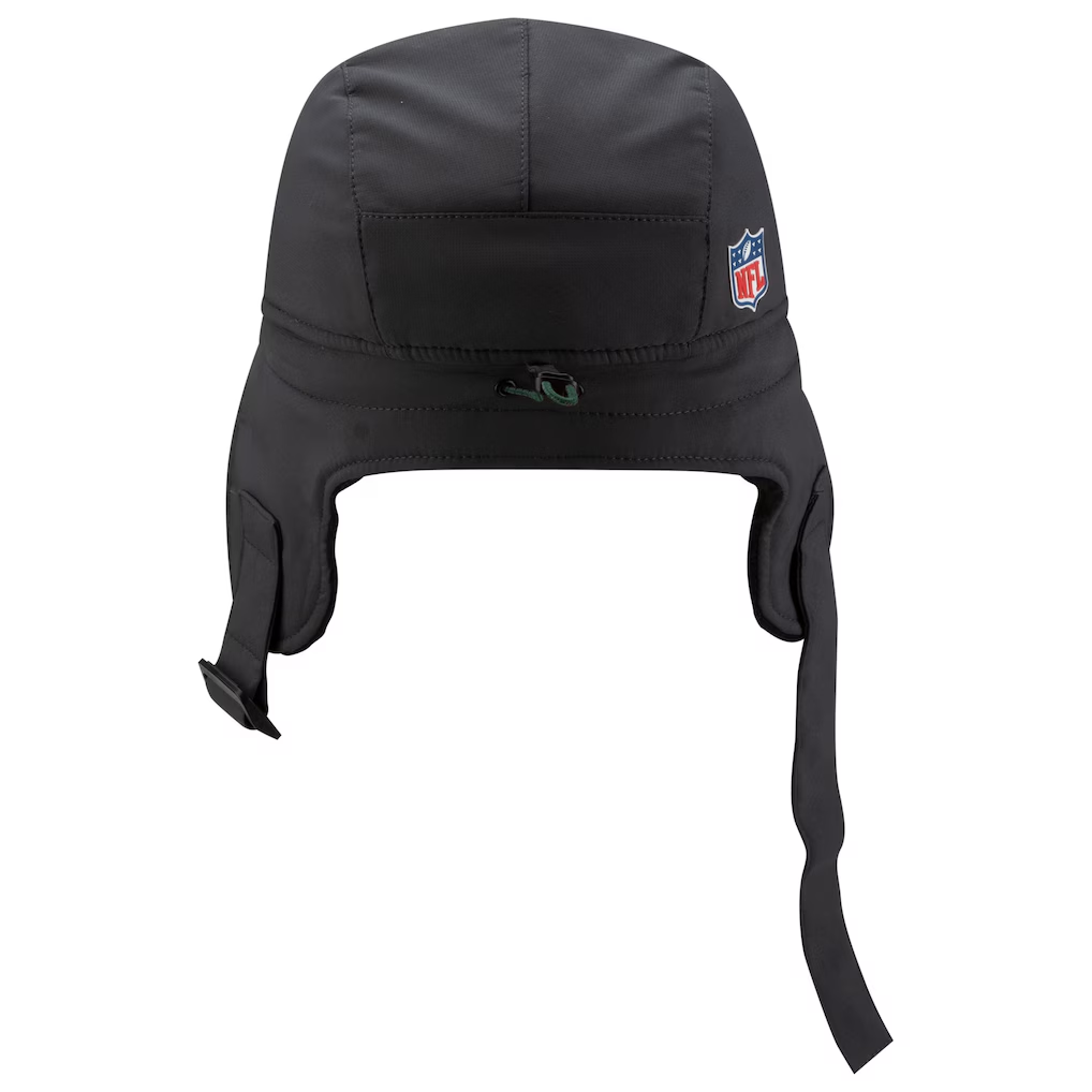 GREEN BAY PACKERS MEN'S 2025 NFL SIDELINE COLD WEATHER RUNNER DOG EAR ADJUSTABLE HAT - CHARCOAL