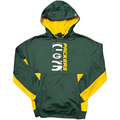 GREEN BAY PACKERS MEN'S ACTIVE LOGO HOODED SWEATSHIRT