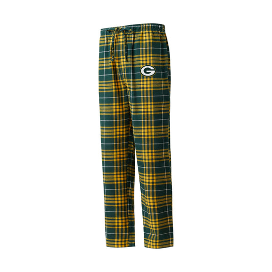 GREEN BAY PACKERS MEN'S CONCORD FLANNEL PANTS