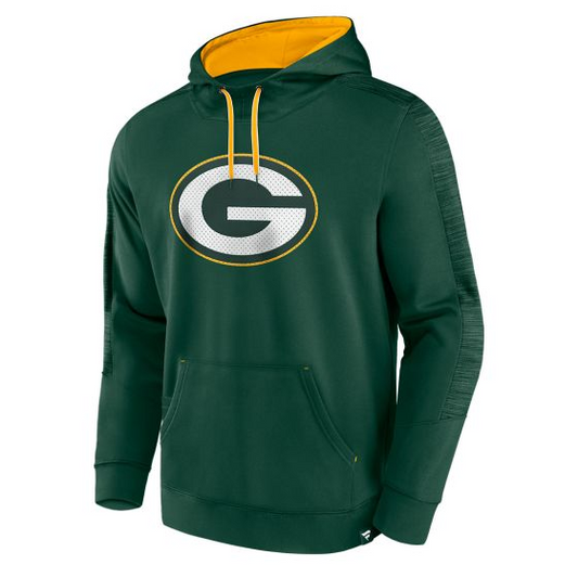 GREEN BAY PACKERS MEN'S DEFENDER EVO HOODED SWEATSHIRT