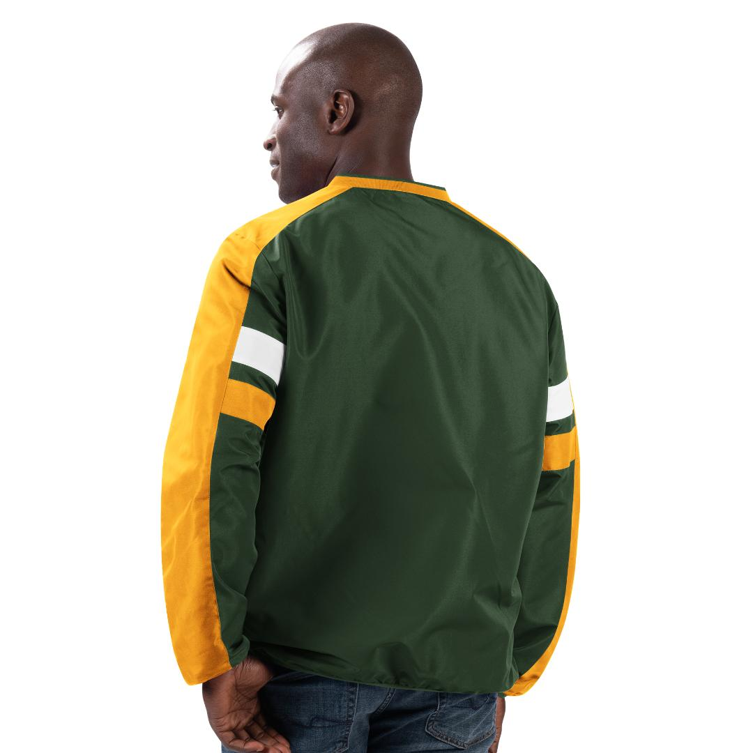GREEN BAY PACKERS MEN'S DRAFT PICK PULLOVER JACKET