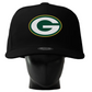 GREEN BAY PACKERS NOGGIN OVERSIZED HAT - BLACK