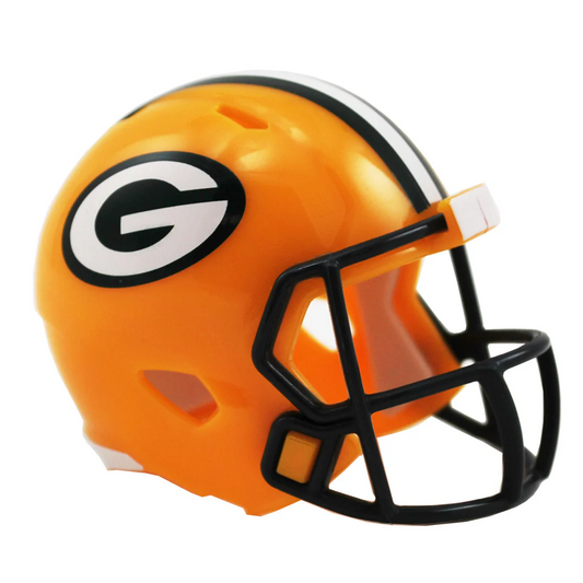 GREEN BAY PACKERS RIDDELL POCKET PRO SPEED HELMET