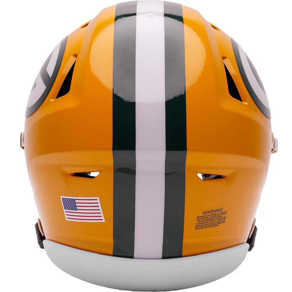 Packers Riddel GREEN BAY PACKERS RIDDELL SPEED FLEX MIDI HELMET – JR'S SPORTS