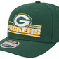 GREEN BAY PACKERS STATED 9SEVENTY STRETCH-SNAP ADJUSTABLE HAT - GREEN