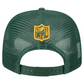 GREEN BAY PACKERS TEAM COLLECTION 9SEVENTY STRETCH SNAP ADJUSTABLE HAT - GREEN
