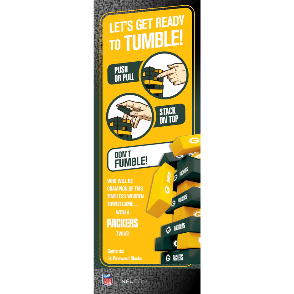 GREEN BAY PACKERS TUMBLE TOWER
