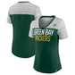 CAMISETA MUJER GREEN BAY PACKERS CLOSE QUARTER