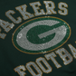 GREEN BAY PACKERS WOMEN'S FOCO RHINESTONE LOGO OVERSIZED CREW NECK SWEATSHIRT - GREEN