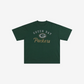 GREEN BAY PACKERS WOMEN'S FOCO RHINESTONE LOGO OVERSIZED T-SHIRT - GREEN