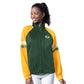 GREEN BAY PACKERS WOMEN'S G-III 4HER BY CARL BANKS FAN BLING TRACK JACKET