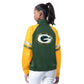 GREEN BAY PACKERS WOMEN'S G-III 4HER BY CARL BANKS FAN BLING TRACK JACKET