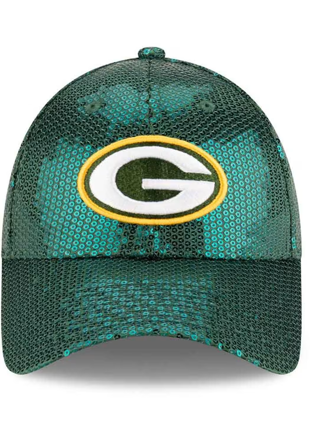 GREEN BAY PACKERS WOMEN'S SEQUIN 9FORTY ADJUSTABLE HAT