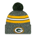 GREEN BAY PACKERS YOUTH 2023 NFL SIDELINE CUFFED KNIT WITH POM
